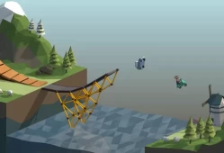 单机游戏《桥梁建筑师 Poly Bridge》中文版下载v1.1.0版